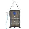 DDER Portable Outdoor Camping Shower Bag 15L Large Capacity Water Bag Collapsible Water Container Water Bag for Hiking Backpacking (Gray) view 1