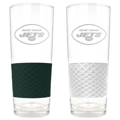 Great American Products New York Jets 22oz. Logo Score Pint Glass Two-Piece Set