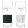 Great American Products New York Jets 22oz. Logo Score Pint Glass Two-Piece Set view 1