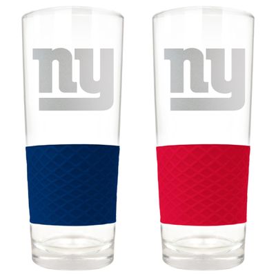 Great American Products New York Giants 22oz. Logo Score Pint Glass Two-Piece Set