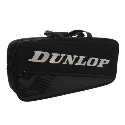 Dunlop DTC-2185 Tennis Bag, Case, Racket Bag, Will Be Released in Early July, *Reservation Black x Silver, One Size