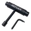 Reflex TriFlex Skate Tool - Multi-Function Portable Tool Accessory for a Skateboard, Longboard, and Roller Skates view 1