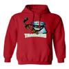 Baku Apparel Danbury Ice Hockey Main Logo Unisex Hooded Sweatshirt (Red, 3X-Large) view 1