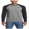 Hurley Men's Still Raglan (Gray/Black, Small) view 1