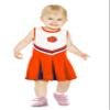Little King NCAA Infant/Toddler Girls One Piece Team Cheer Jumper Dress-Clemson Tigers-3T view 1