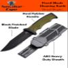 Snake Eye Tactical 10" Heavy Duty Military Marine-Army Fixed Blade Hunting Knife W/Molded Sheath (5236-3) view 3