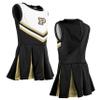 Little King NCAA Infant/Toddler Girls One Piece Team Cheer Jumper Dress-Purdue Boilermakers-3T view 4