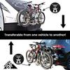 Futura GP 120 lbs Electric Bike RV Bike Rack for Travel Trailer Tongue A-Frame Bike Rack Bike Hitch Mount Rack (2-Inch Reicever) view 2