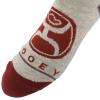 HOOey Athletic Boot Socks Western-Inspired Boot Socks for Men | Teal/Gray | Medium | 2-Pack view 2