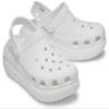 Crocs Classic Crush Clog White Men's 13, Women's 15 Medium view 2