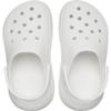 Crocs Classic Crush Clog White Men's 13, Women's 15 Medium view 3
