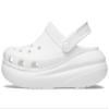 Crocs Classic Crush Clog White Men's 13, Women's 15 Medium view 4