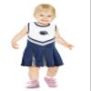 Little King NCAA Infant/Toddler Girls One Piece Team Cheer Jumper Dress-Penn State-4T view 1