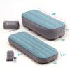 ZENGO Modern Comfort Inflatable Meditation and Yoga Cushion Set Seat (Zafu) + Mat (Zabuton) Yoga Bolsters - Two Sizes Includes Multi-Use Inflator  Indoor and Outdoor UseLow Seat [3.5-7] view 3