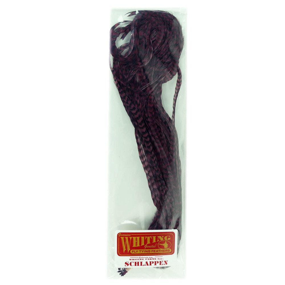 Whiting Farms Schlappen Bundles Under 14 in Grizzly Dyed Claret