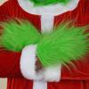 Bnikion Green Monster Gloves Green Furry Hand Gloves for Adult Halloween Christmas Cosplay Costume Accessories view 2