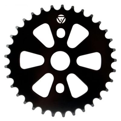 Black Ops Chainring 1 Piece 33T 1/8" Steel Black
