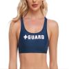 Adoretex Women's Guard Sport Bra Workout Bikini Top (FGN08T) - Navy - Large view 1