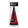 NFL Football Atlanta Falcons Retro 4" x 9" Felt Mini Pennant Team Set (Includes 8 Pieces) view 1