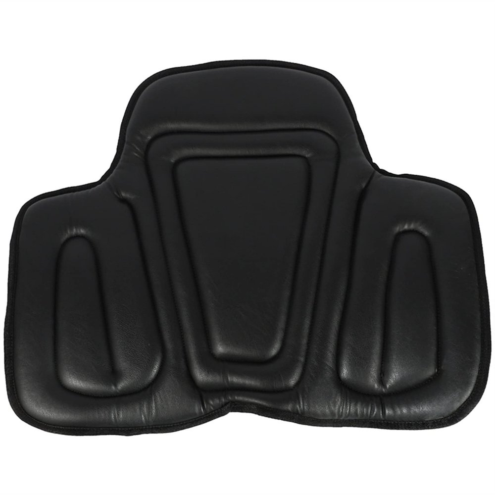 WQAZ Cowhide Saddle seat Cushion Saddle Cushion Tourist Saddle Western Saddle Memory Foam Cushion Harness Supplies Sweat Pad Cushion Comfortable Soft and Light Weight (Color : Black)