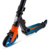 Mongoose Elevate Duo Youth/Adult Folding Kick Scooter, Solid Wheels, Ages 8 Years and Up, Kickstand, Max Rider Weight 220 Pounds, Black/Orange view 3