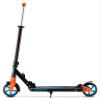 Mongoose Elevate Duo Youth/Adult Folding Kick Scooter, Solid Wheels, Ages 8 Years and Up, Kickstand, Max Rider Weight 220 Pounds, Black/Orange view 4