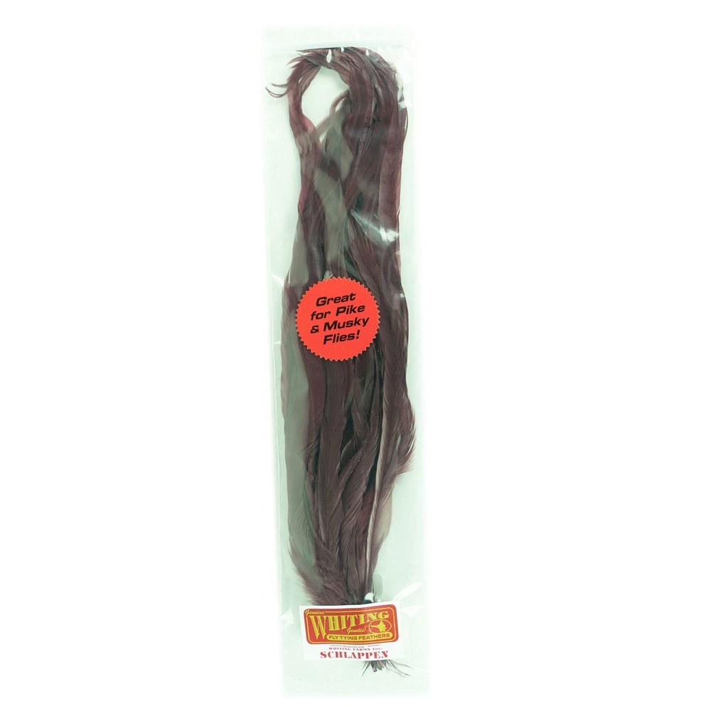 Whiting Farms Schlappen Bundles 10 14 in White Dyed Claret