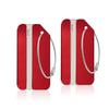 2Pack Red Aluminum Luggage Tag for Luggage Baggage Travel Identifier by Ovener view 1