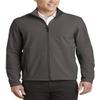 JustBlanks Mens Full-Zip Water Resistance Collective Soft Shell Jacket - Graphite - L view 1