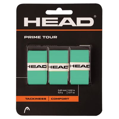 HEAD Prime Tour Overgrip 3Pack - Mint