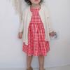 1-7T Little Boys Girls Cute Button-Down Cardigan Sweater Crew Neck Cardigan Coat Toddler Cotton School Knit Sweater (Beige,6-7T,6 Years,7 Years) view 4