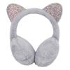 BXT Cute Animal Earmuffs Winter Warm Cat Ear Muffs Faux Fur Outdoor Sports Thermal Earmuffs Ear Covers Headband view 1
