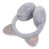 BXT Cute Animal Earmuffs Winter Warm Cat Ear Muffs Faux Fur Outdoor Sports Thermal Earmuffs Ear Covers Headband view 2