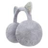 BXT Cute Animal Earmuffs Winter Warm Cat Ear Muffs Faux Fur Outdoor Sports Thermal Earmuffs Ear Covers Headband view 4
