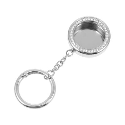 Hemobllo 1pc Protective Case Keychain Holder Easy Attachment for Bags and More Silver Metal Design Loss Shell