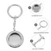 Hemobllo 1pc Protective Case Keychain Holder Easy Attachment for Bags and More Silver Metal Design Loss Shell view 3