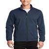 JustBlanks Mens Full-Zip Water Resistance Active Soft Shell Jacket - Dress Blue Navy - 2XL view 1