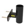 EAS1SOOPE Vertical Wall Mounted Barbell Storage Rack - Upright Olympic Bar Holder - Fit 2" Bar - Single to 4 Bars Stand view 1