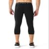 3 Pack Men's Compression Pants 3/4 Workout Dry-fit Baselayers Underwear Sport Tights Running Athletic Leggings Capris view 4