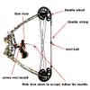 AMEYXGS Archery Compound Bow 50lbs Dual-Purpose Bow Catapult Steel Ball Hunting Triangle Bow Catapult Right Left Hand for Outdoor Hunting Fishing (Black) view 3