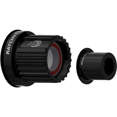 DT Swiss Ratchet LN Freehub Body - Shimano Micro Spline, Standard, Aluminum, Sealed Bearing, Kit w/ End Cap, 12 x 142/148 mm