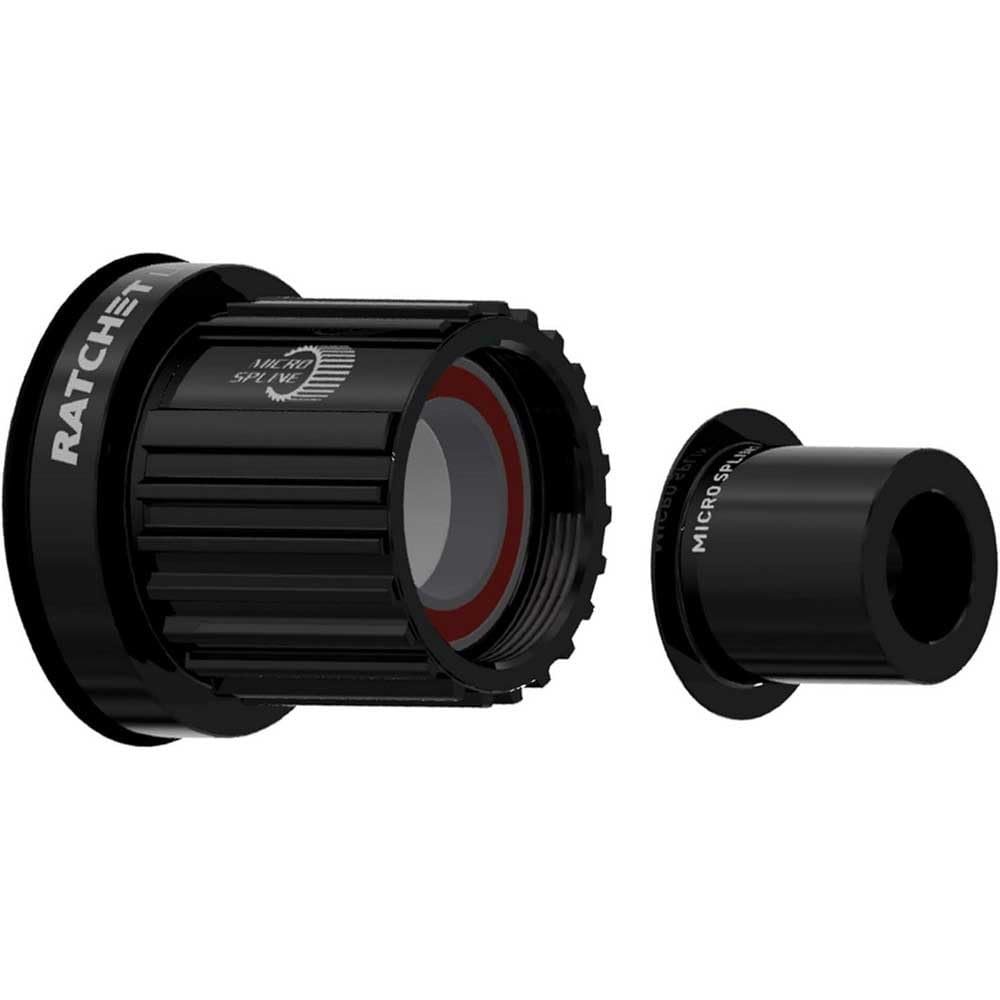 DT Swiss Ratchet LN Freehub Body - Shimano Micro Spline, Standard, Aluminum, Sealed Bearing, Kit w/ End Cap, 12 x 142/148 mm