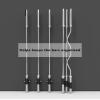 EAS1SOOPE Vertical Wall Mounted Barbells Storage Rack - Upright Barbell Holder - Olympic Weight Bar Holder - Barbell Storage Holder Fit 2" Bar - Single 1 Bar, Double 2 Bars, 3 Bars or 4 Bars Stand view 4