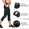 3 Pack Men's Compression Pants 3/4 Workout Dry-fit Baselayers Underwear Sport Tights Running Athletic Leggings Capris view 2