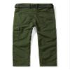 Mesinsefra Boys' Hiking Cargo Pants,Kid's Casual Outdoor Quick Dry Waterproof Camping Trousers Army Green 170cm-11-12 Years view 2