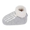 MioCloth Cute Skeleton Sock Plush Cozy Furry Knitted Boots Winter Foot Warmer Anti-Skid Bottom House Slipper for Kids Boys Girls Women view 4