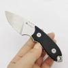 PUWANGDA Mini Small Fixed Blade Knife D2 steel Blade G10 Antiskid handle with Tactical Knife Sheath or Hang a necklace Outdoor camping EDC tools view 3