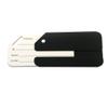 2Pack Black Aluminum Luggage Tag with Name ID Card Perfect to Quickly Spot Luggage Suitcase by Ovener view 4