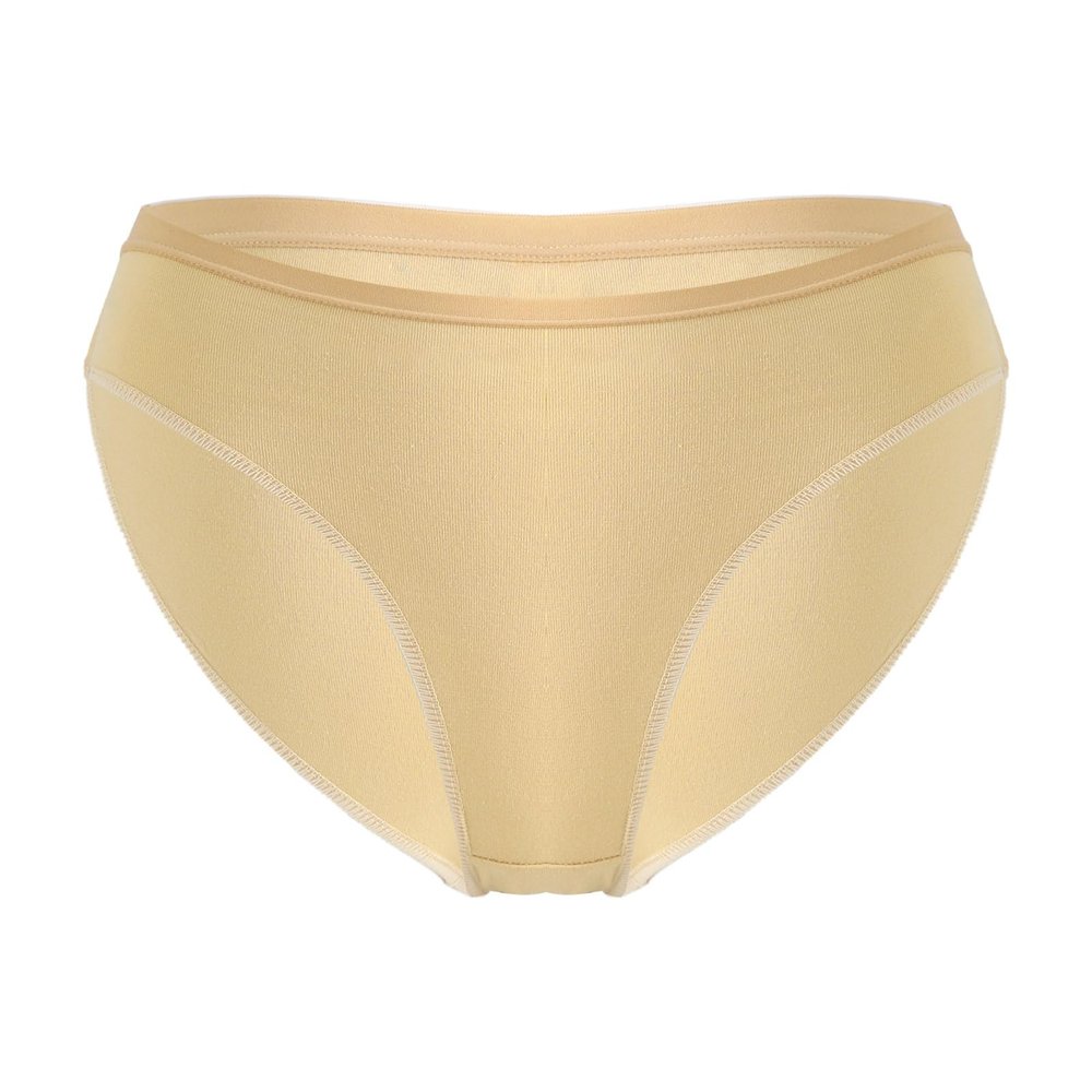 Alvivi Women's Ballet Dance Briefs High Cut Thong Underwear Seamless Panties Gymnastics Bottoms Nude Large