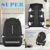 BROTOU Soccer Backpack Sports Bag with Ball Holder and Shoe Compartment for Football Basketball Volleyball Rugby view 4